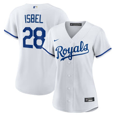MLB Kyle Isbel Kansas City Royals Nike Women's Home Replica Jersey - White