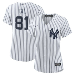 MLB Luis Gil New York Yankees Nike Women's Home Replica Jersey - White