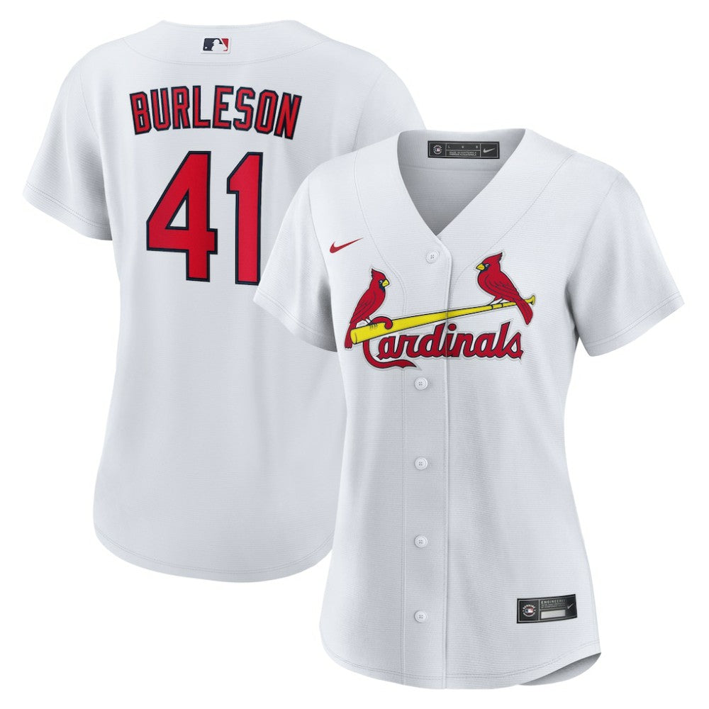 MLB Alec Burleson St. Louis Cardinals Nike Women's Home Replica Jersey - White