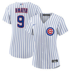 MLB Miguel Amaya Chicago Cubs Nike Women's Home Replica Jersey - White