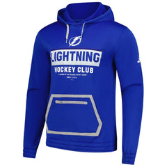 NHL Tampa Bay Lightning adidas Team Pullover Hoodie - Blue