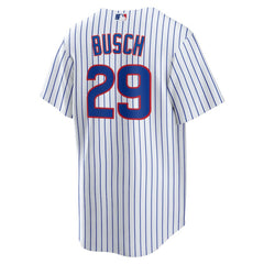 MLB Michael Busch Chicago Cubs Nike Home Replica Jersey - White