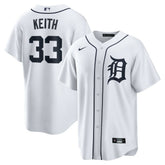 MLB Colt Keith Detroit Tigers Nike Home Replica Jersey - White