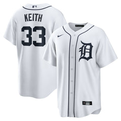 MLB Colt Keith Detroit Tigers Nike Home Replica Jersey - White