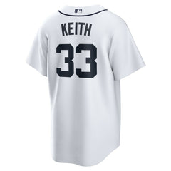 MLB Colt Keith Detroit Tigers Nike Home Replica Jersey - White