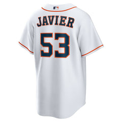 MLB Cristian Javier Houston Astros Nike Home Replica Jersey - White