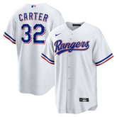 MLB Evan Carter Texas Rangers Nike Home Replica Jersey - White
