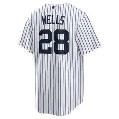 MLB Austin Wells New York Yankees Nike Home Replica Jersey - White