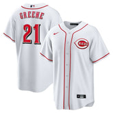 MLB Hunter Greene Cincinnati Reds Nike Home Replica Jersey - White