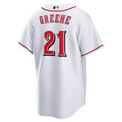 MLB Hunter Greene Cincinnati Reds Nike Home Replica Jersey - White