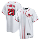MLB TJ Friedl Cincinnati Reds Nike Home Replica Jersey - White