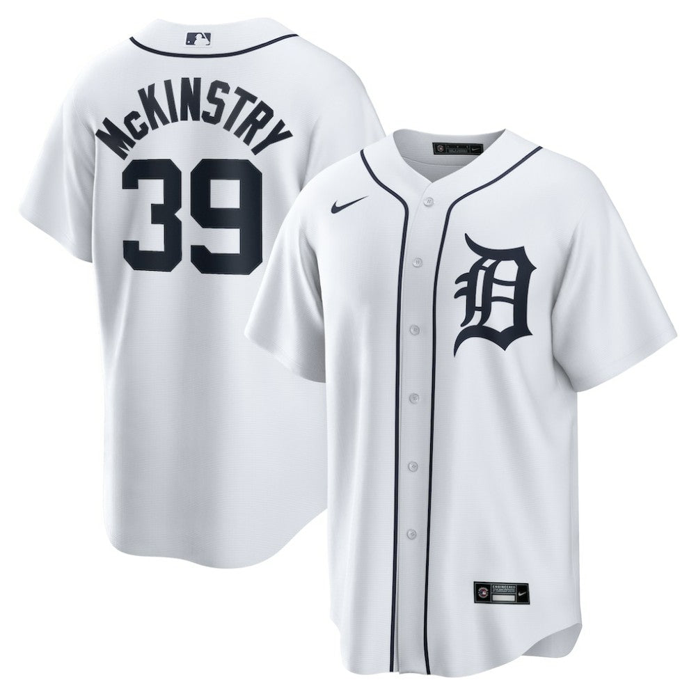 MLB Zach McKinstry Detroit Tigers Nike Home Replica Jersey - White