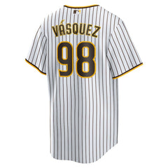 MLB Randy Vasquez San Diego Padres Nike Home Replica Jersey - White