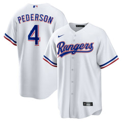 MLB Joc Pederson Texas Rangers Nike Home Replica Jersey - White