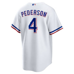 Joc Pederson Texas Rangers Nike Home Replica Jersey - White Jerseys