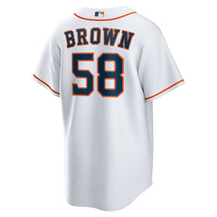MLB Hunter Brown Houston Astros Nike Home Replica Jersey - White
