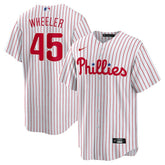 MLB Zack Wheeler Philadelphia Phillies Nike Home Replica Jersey - White