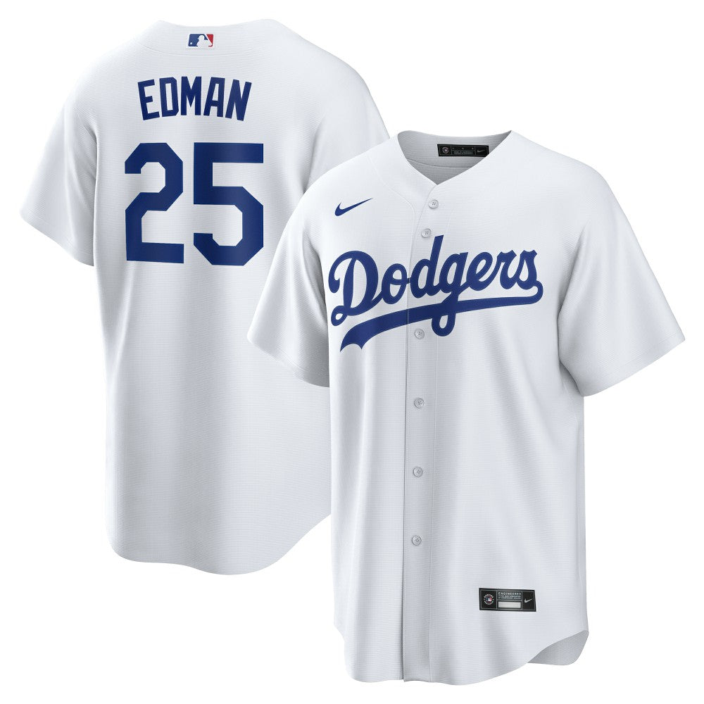 MLB Tommy Edman Los Angeles Dodgers Nike Home Replica Jersey - White