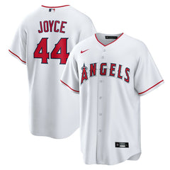 MLB Ben Joyce Los Angeles Angels Nike Home Replica Jersey - White