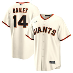 MLB Patrick Bailey San Francisco Giants Nike Home Replica Jersey - Cream