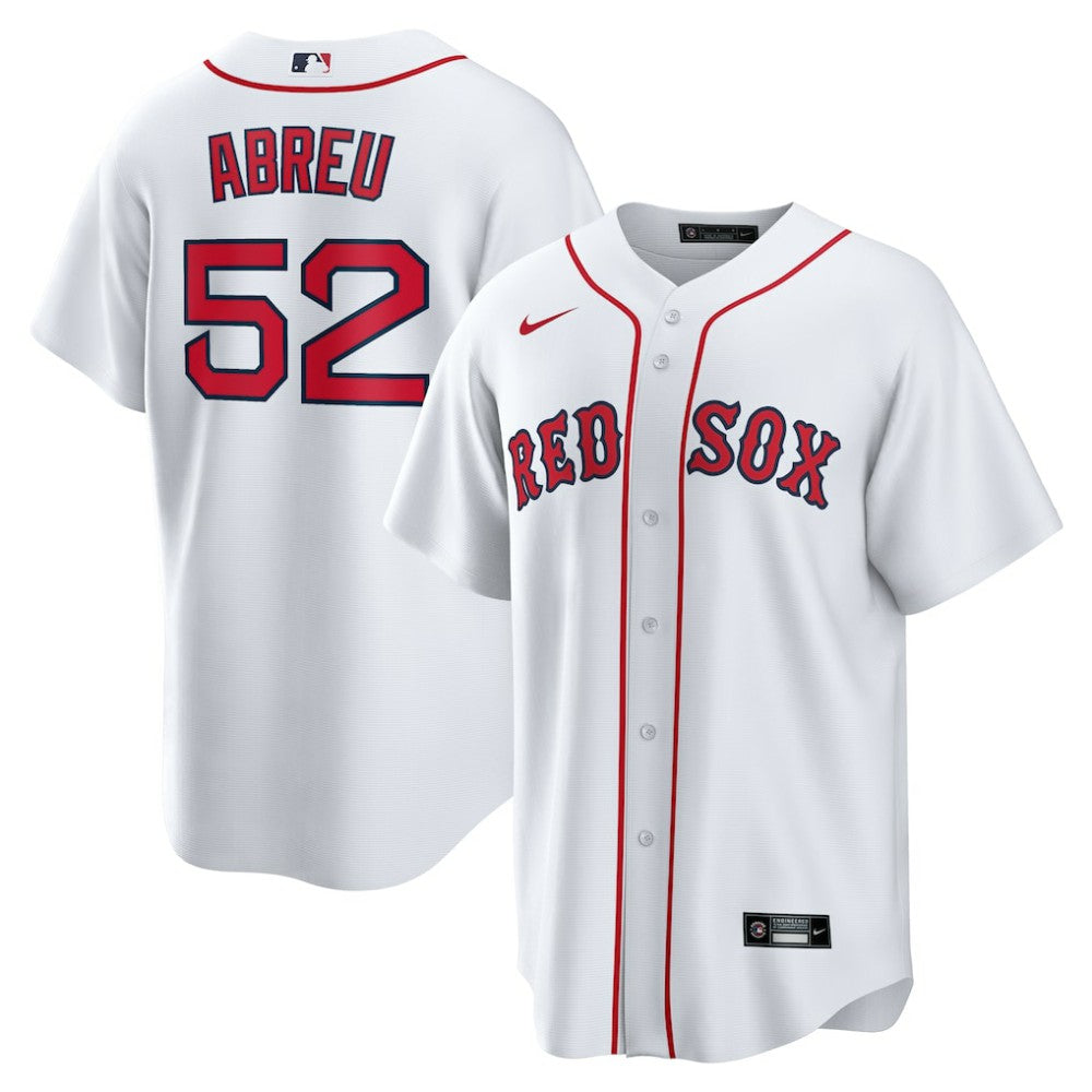 MLB Wilyer Abreu Boston Red Sox Nike Home Replica Jersey - White