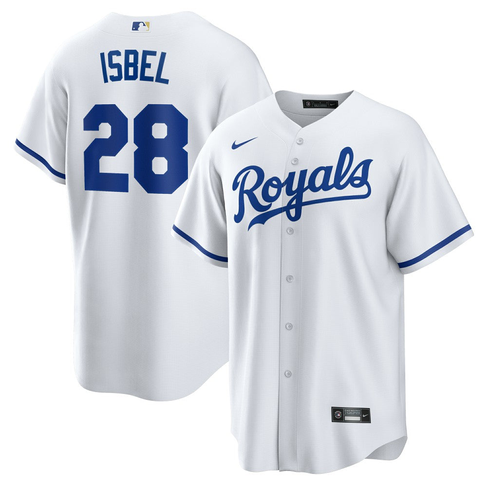 MLB Kyle Isbel Kansas City Royals Nike Home Replica Jersey - White