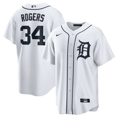 MLB Jake Rogers Detroit Tigers Nike Home Replica Jersey - White