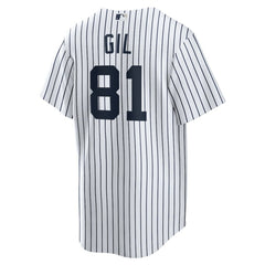 Luis Gil New York Yankees Nike Home Replica Jersey - White Jerseys