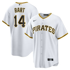 MLB Joey Bart Pittsburgh Pirates Nike Home Replica Jersey - White