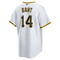 MLB Joey Bart Pittsburgh Pirates Nike Home Replica Jersey - White