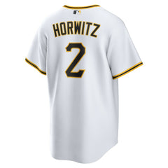 MLB Spencer Horwitz Pittsburgh Pirates Nike Home Replica Jersey - White
