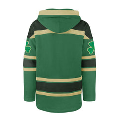 NHL New York Rangers '47 St. Patrick's Day McLucky Superior Lacer Pullover Hoodie - Kelly Green