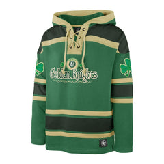 NHL Vegas Golden Knights '47 St. Patrick's Day McLucky Superior Lacer Pullover Hoodie - Kelly Green