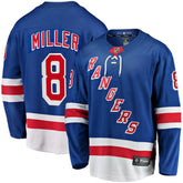 NHL J.T. Miller New York Rangers Fanatics Home Breakaway Jersey - Blue