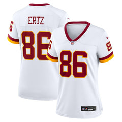 NFL Zach Ertz Washington Commanders Women's Game Super Bowl Era Jersey - White