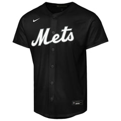 MLB Juan Soto New York Mets Nike Youth Replica Fashion Jersey - Black