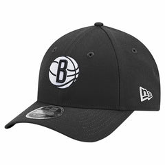 Brooklyn Nets 9FORTY Stock M-Crown Adjustable Hat Black