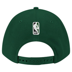 Milwaukee Bucks 9FORTY Stock M-Crown Adjustable Hat Hunter Green