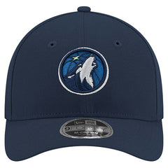 Minnesota Timberwolves 9FORTY Stock M-Crown Adjustable Hat Navy