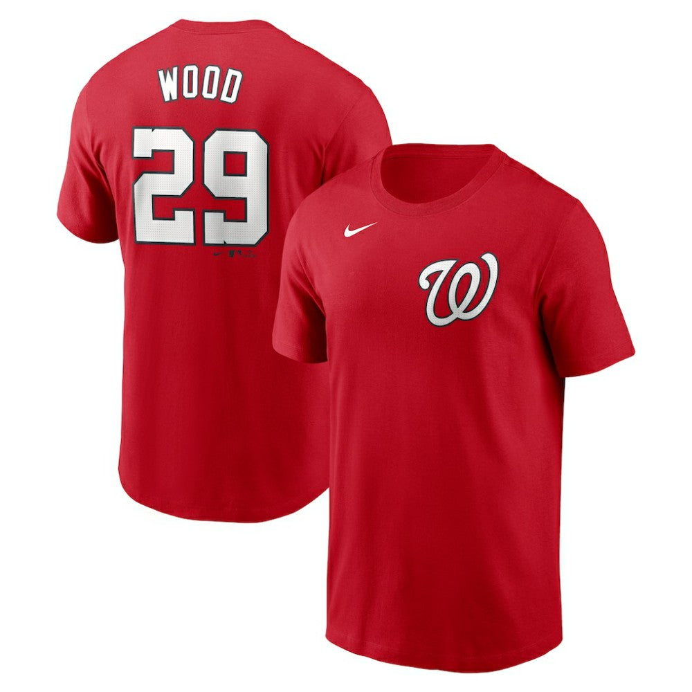 James Wood Washington Nationals Nike Fuse Name & Number T-Shirt - Red T-shirts