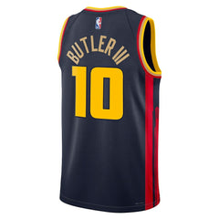 NBA Jimmy Butler Golden State Warriors Unisex Swingman Jersey sale - City Editi- Navy