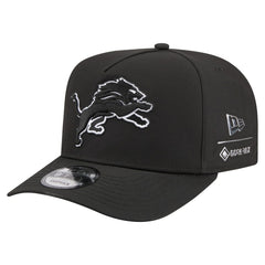 Detroit Lions New Era Gore-Tex A-Frame 9FIFTY Adjustable Hat Black