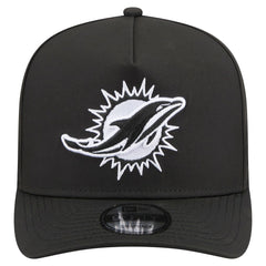 Miami Dolphins New Era Gore-Tex A-Frame 9FIFTY Adjustable Hat Black