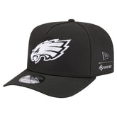 Philadelphia Eagles New Era Gore-Tex A-Frame 9FIFTY Adjustable Hat Black