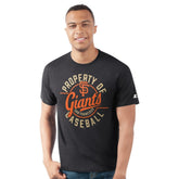 San Francisco Giants Starter Prime Time Property Of T-Shirt - Black T-shirts