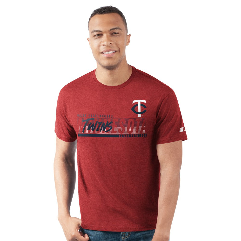 Minnesota Twins Starter Prime Time Team T-Shirt - Red T-shirts