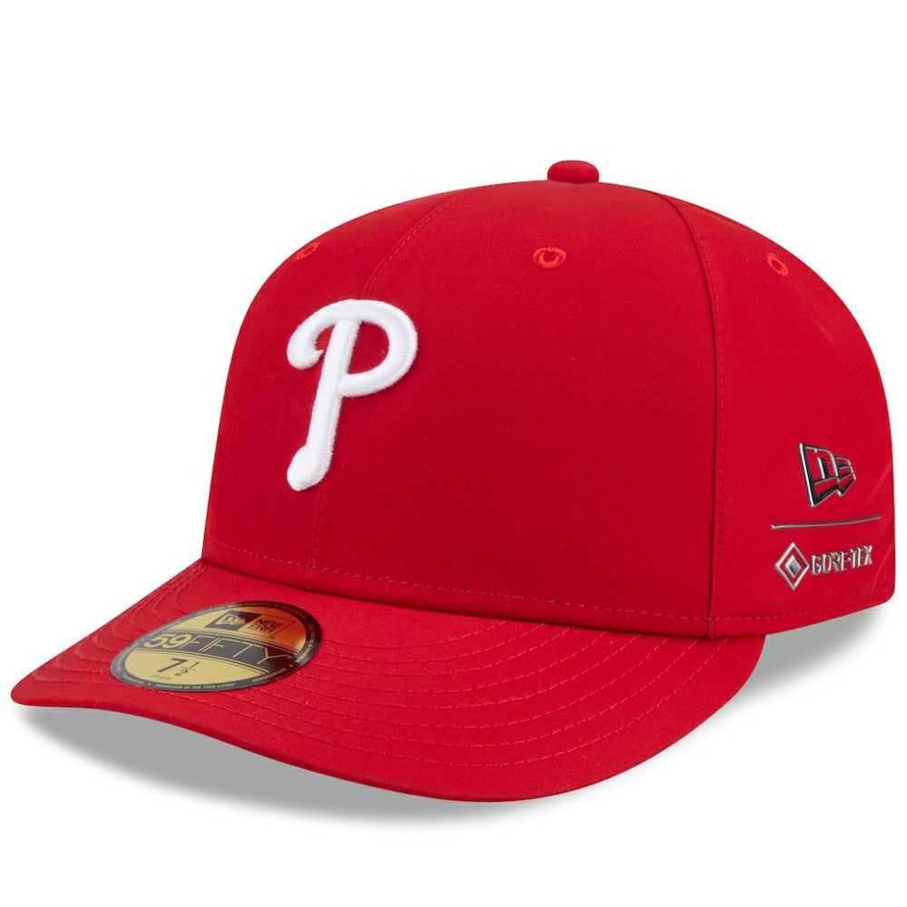 Philadelphia Phillies New Era x GORE-TEX 59FIFTY Fitted Hat - Red Hats