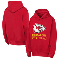 Kansas City Chiefs Outerstuff Youth Back to Basics Hoodie Red