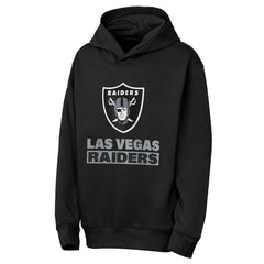 Las Vegas Raiders Outerstuff Youth Back to Basics Hoodie Black