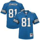 NFL Calvin Johnson Detroit Lions Youth Legacy Replica Jersey - Blue discount